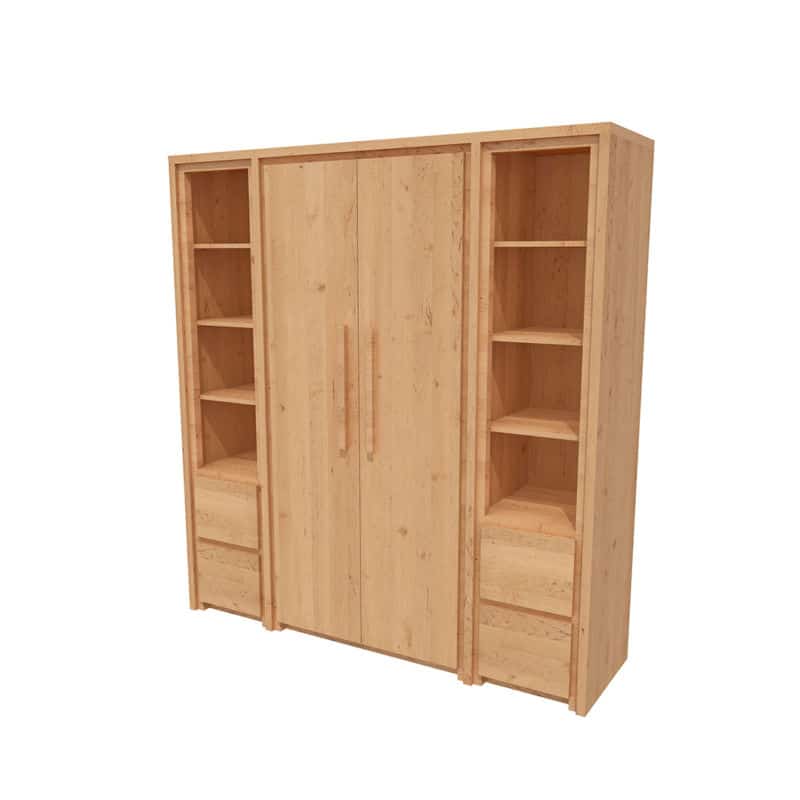 Garde robe en bois sur mesure au design moderne et épuré