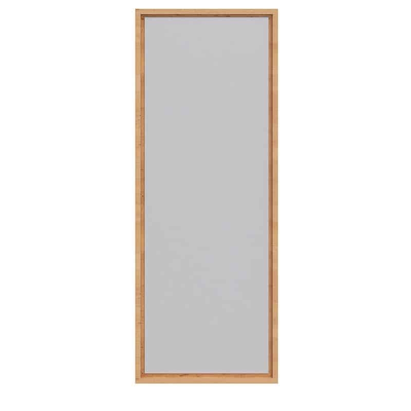 miroir chêne épuré